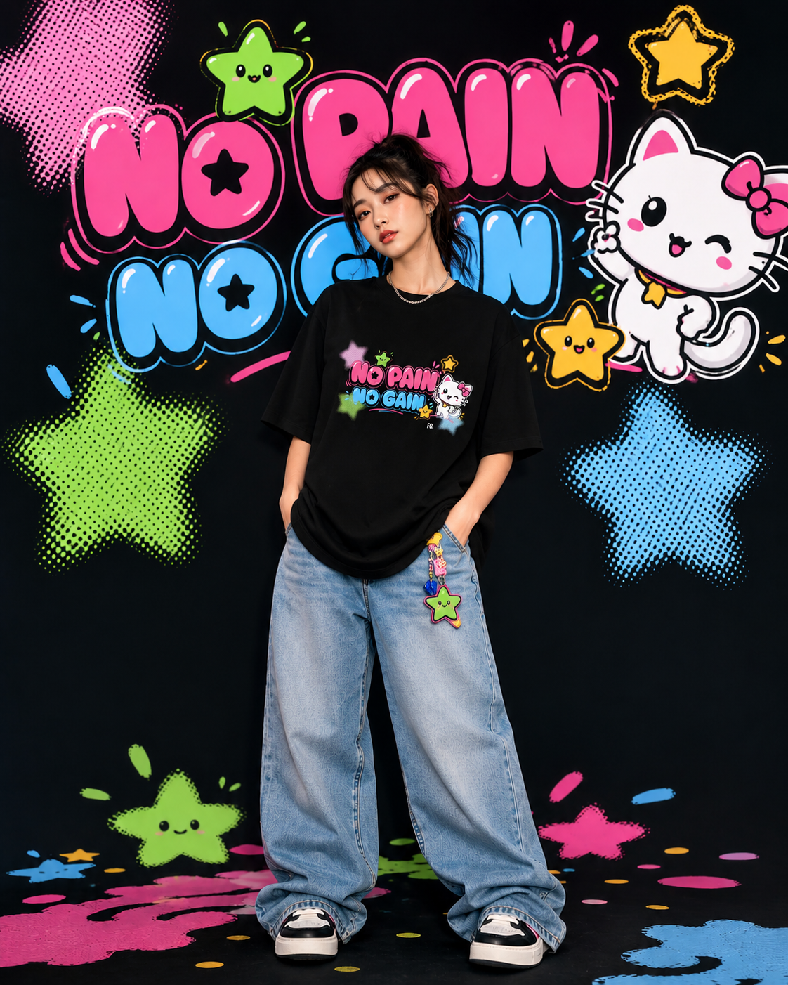 No pain No gain Cotton T-Shirt