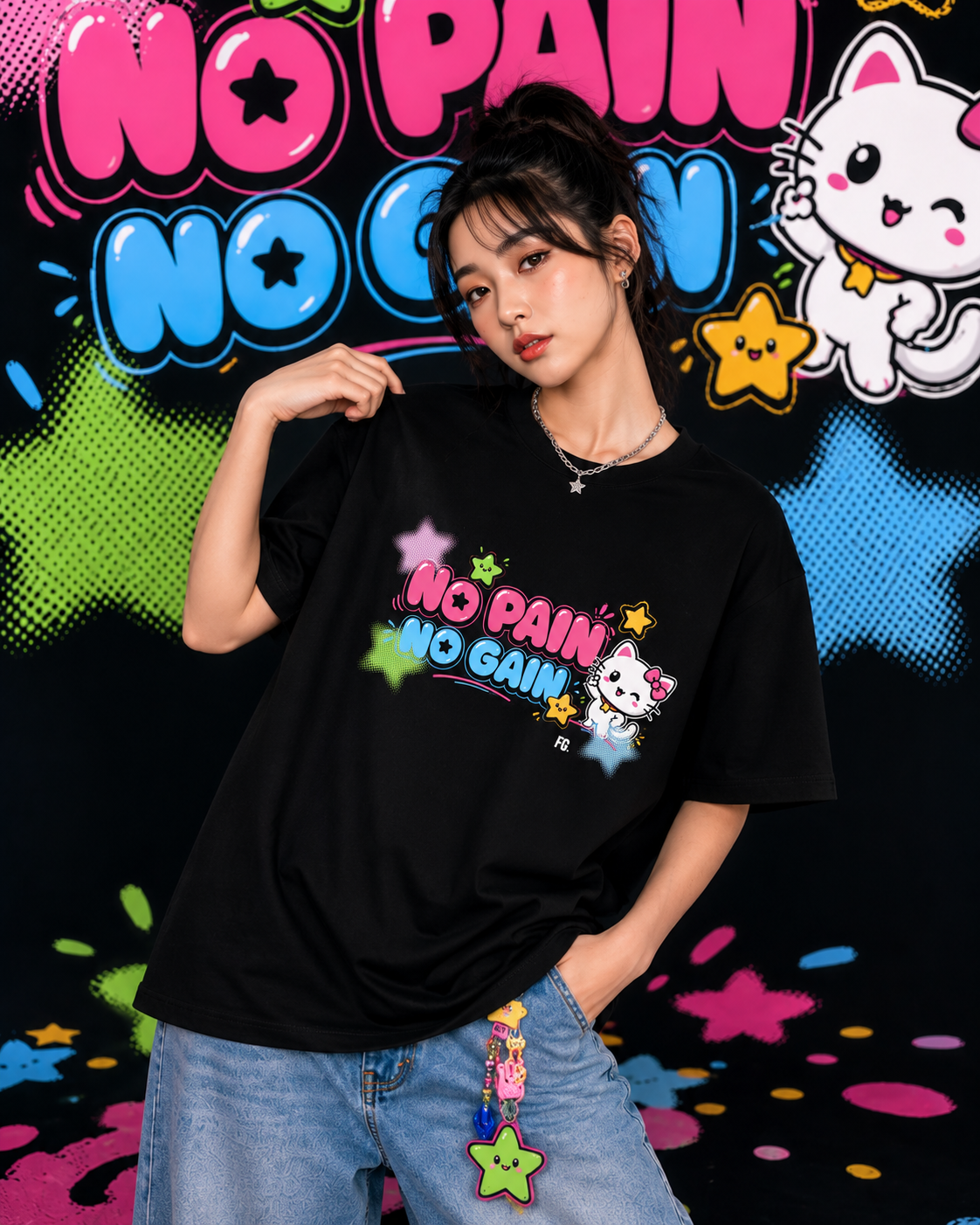 No pain No gain Cotton T-Shirt