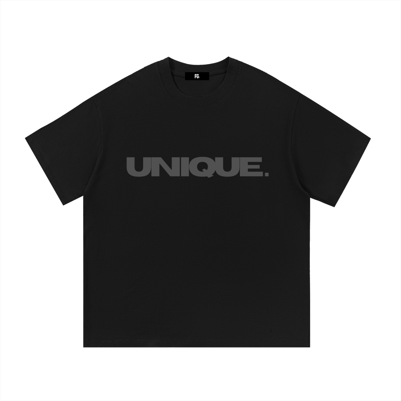 UNIQUE. Cotton T-Shirt