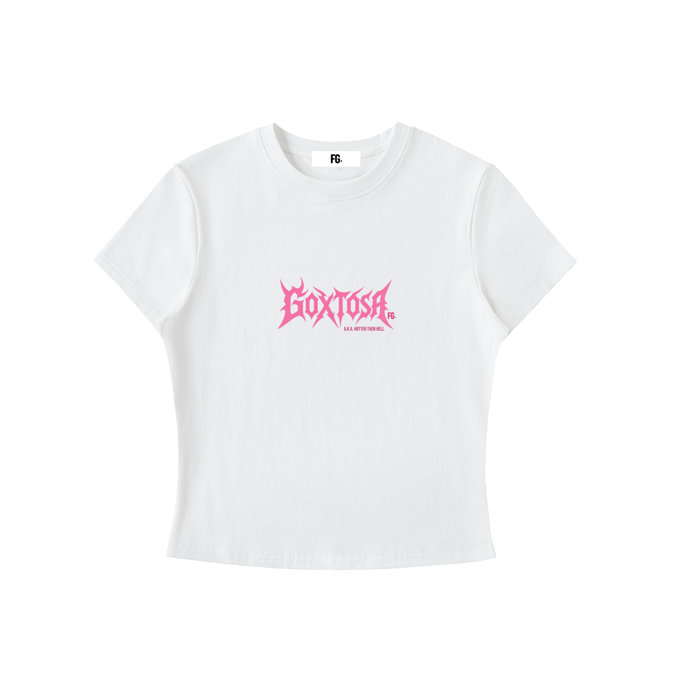 Goxtosa Bodycon Crewneck T-Shirt