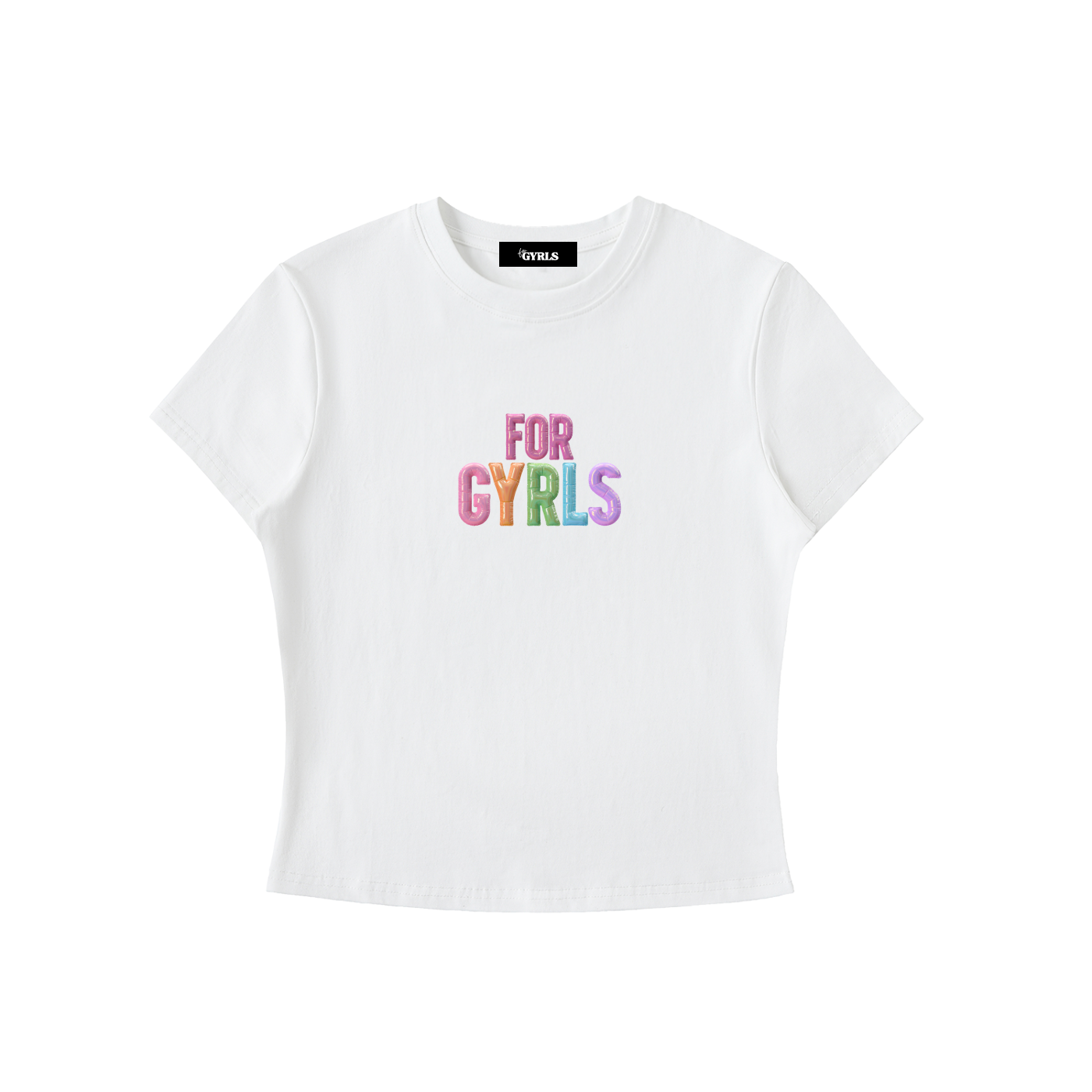 FORGYRLS Bodycon Crewneck T-Shirt