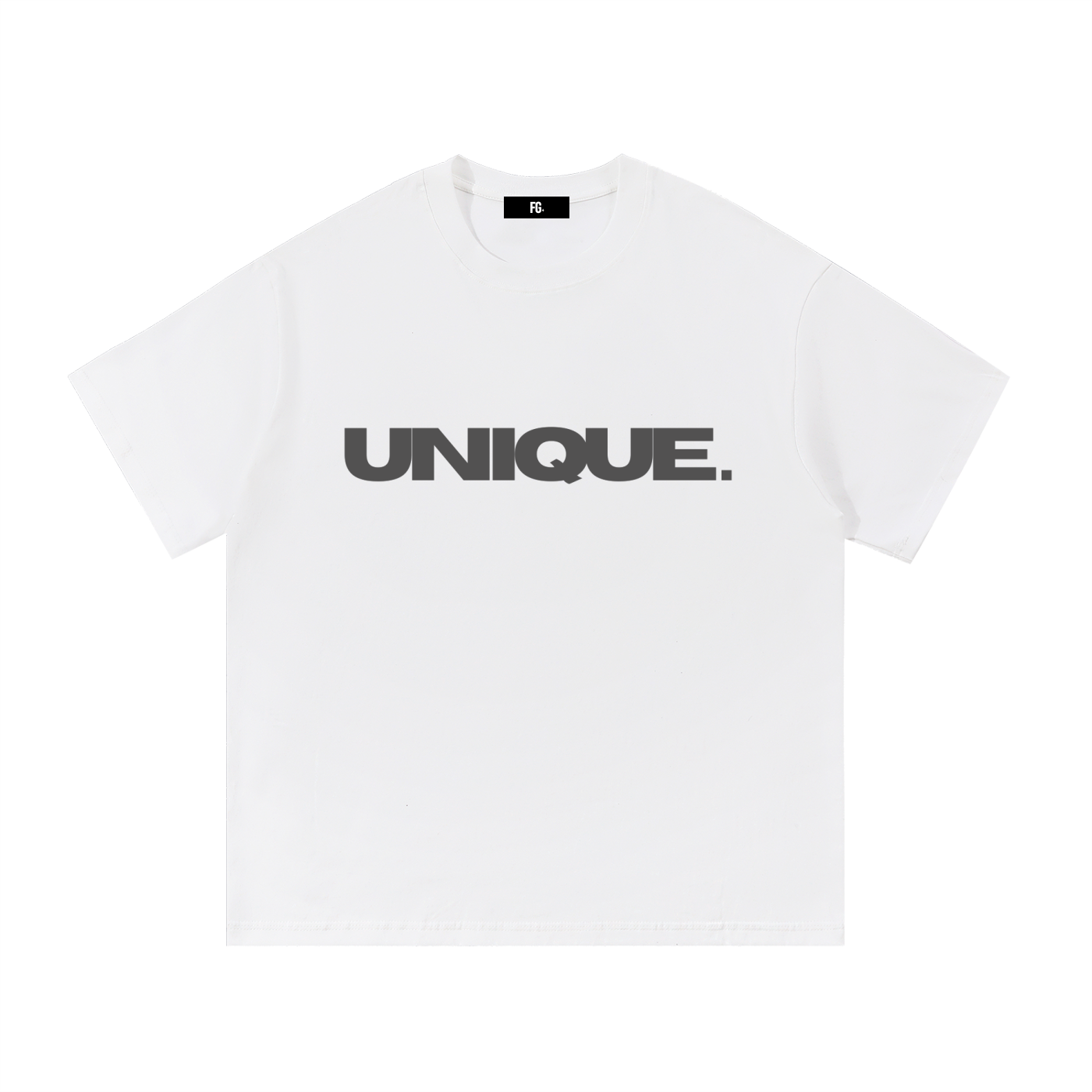 UNIQUE. Cotton T-Shirt