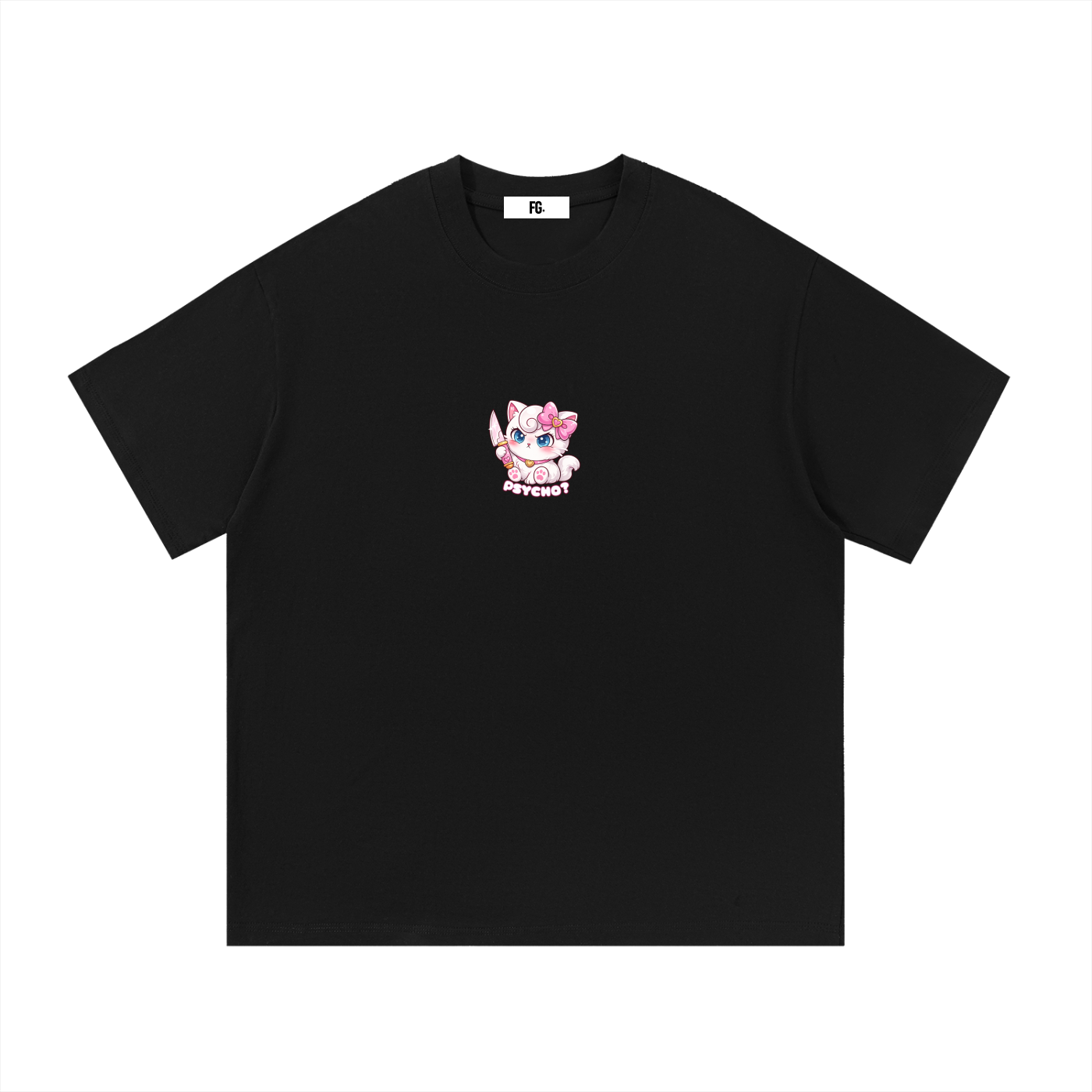 Cute but Psycho Cotton T-Shirt