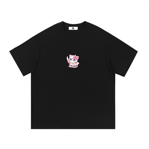 Cute but Psycho Cotton T-Shirt