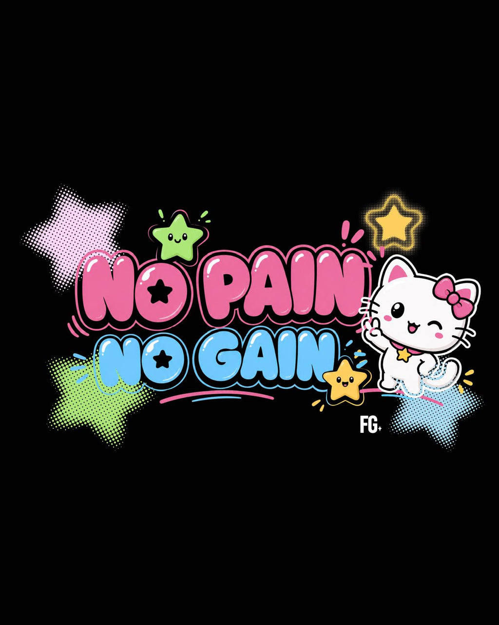 No pain No gain Cotton T-Shirt