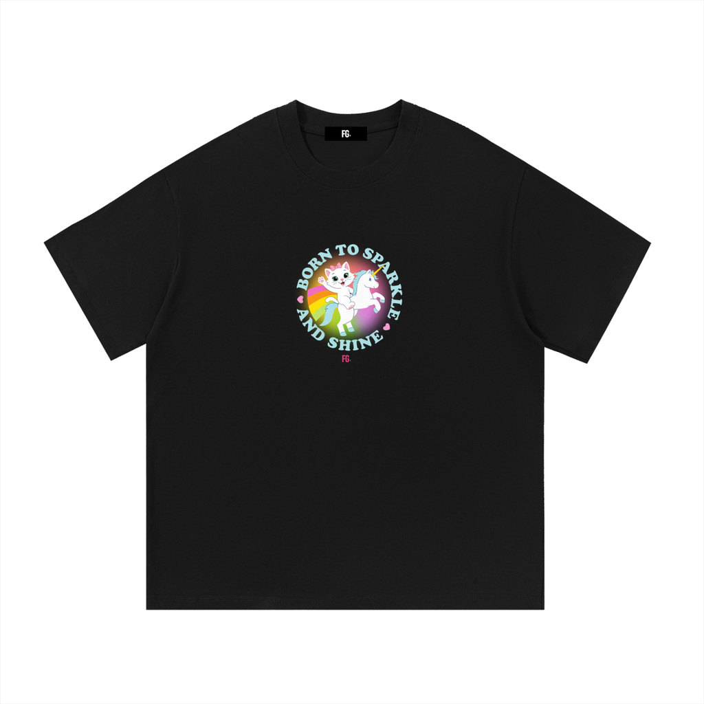 Born to Sparkle and Shine Cotton T-Shirt