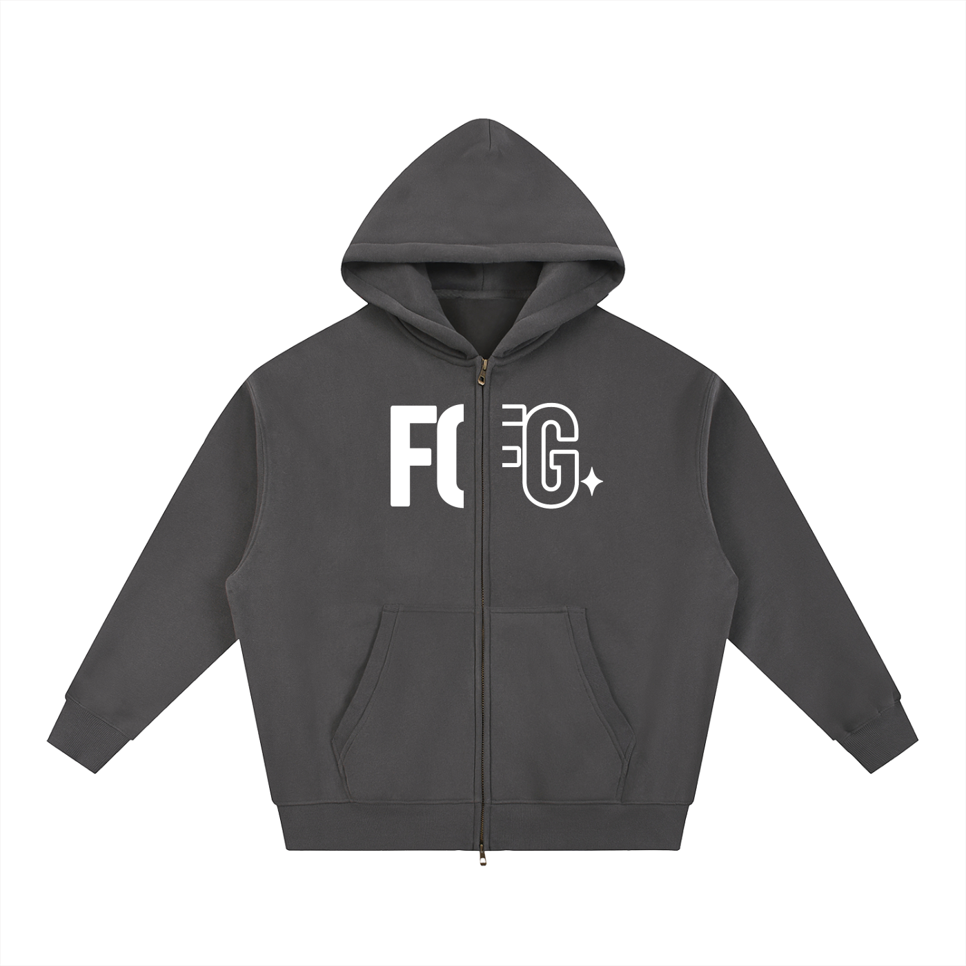 FG Oversized Fleece Boxy Hoodie