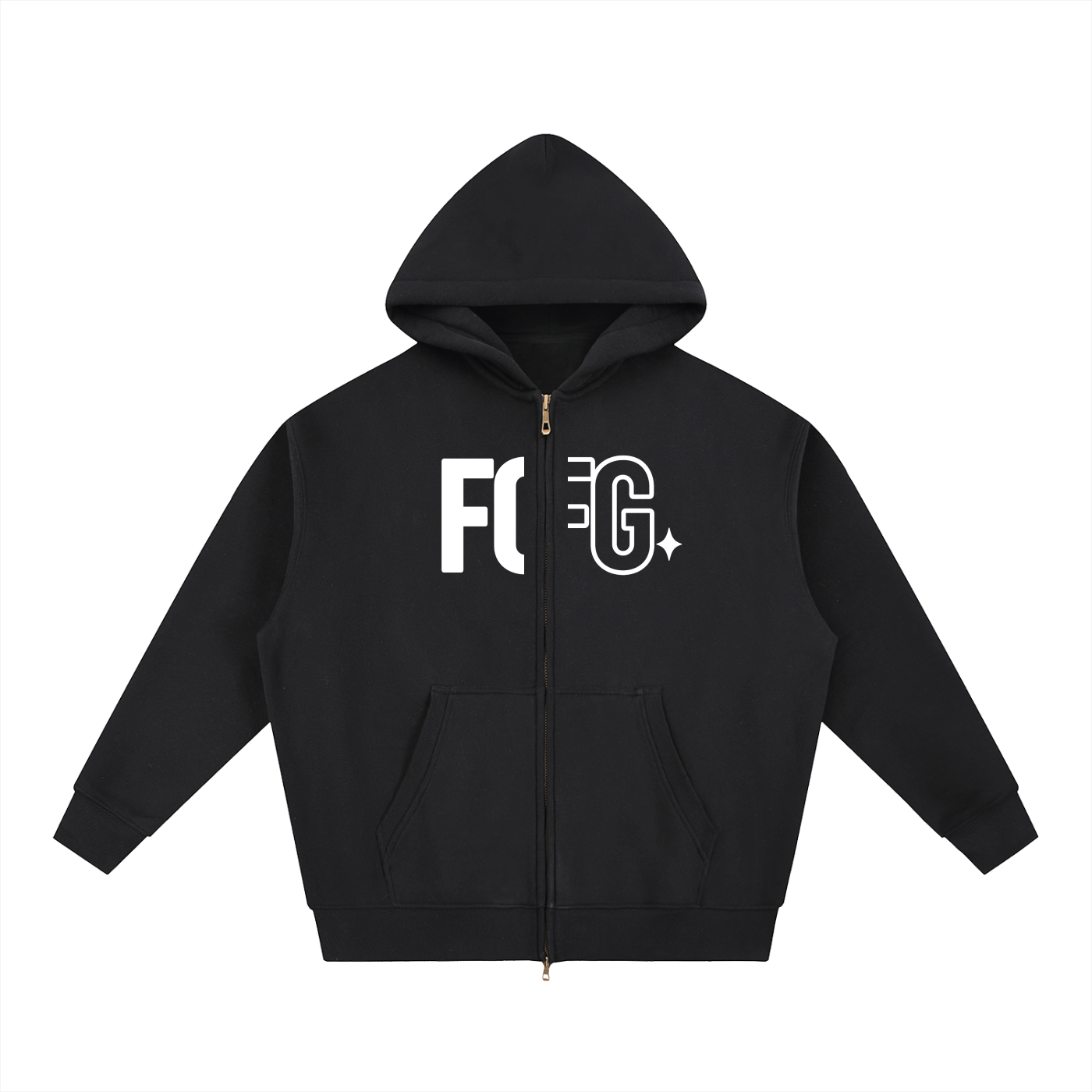 FG Oversized Fleece Boxy Hoodie