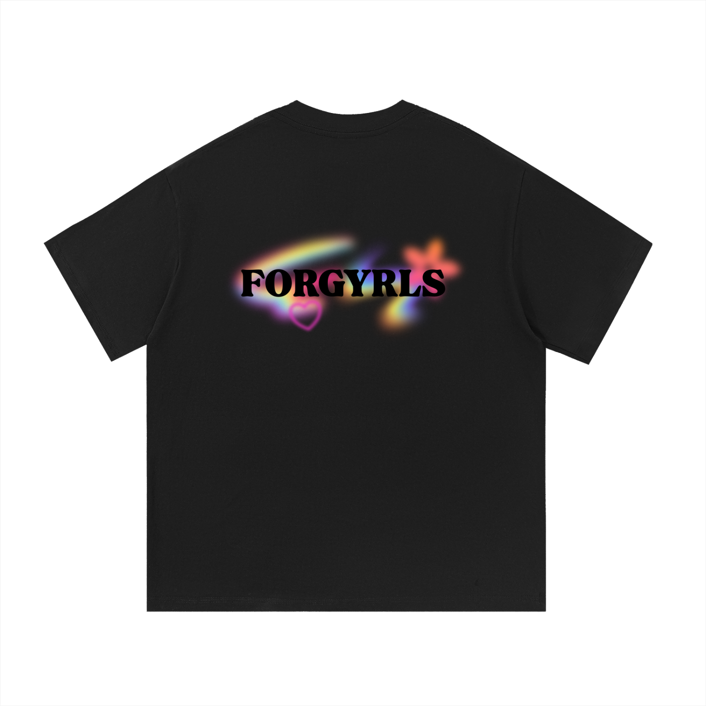 FORGYRLS Rainbow Cotton T-Shirt