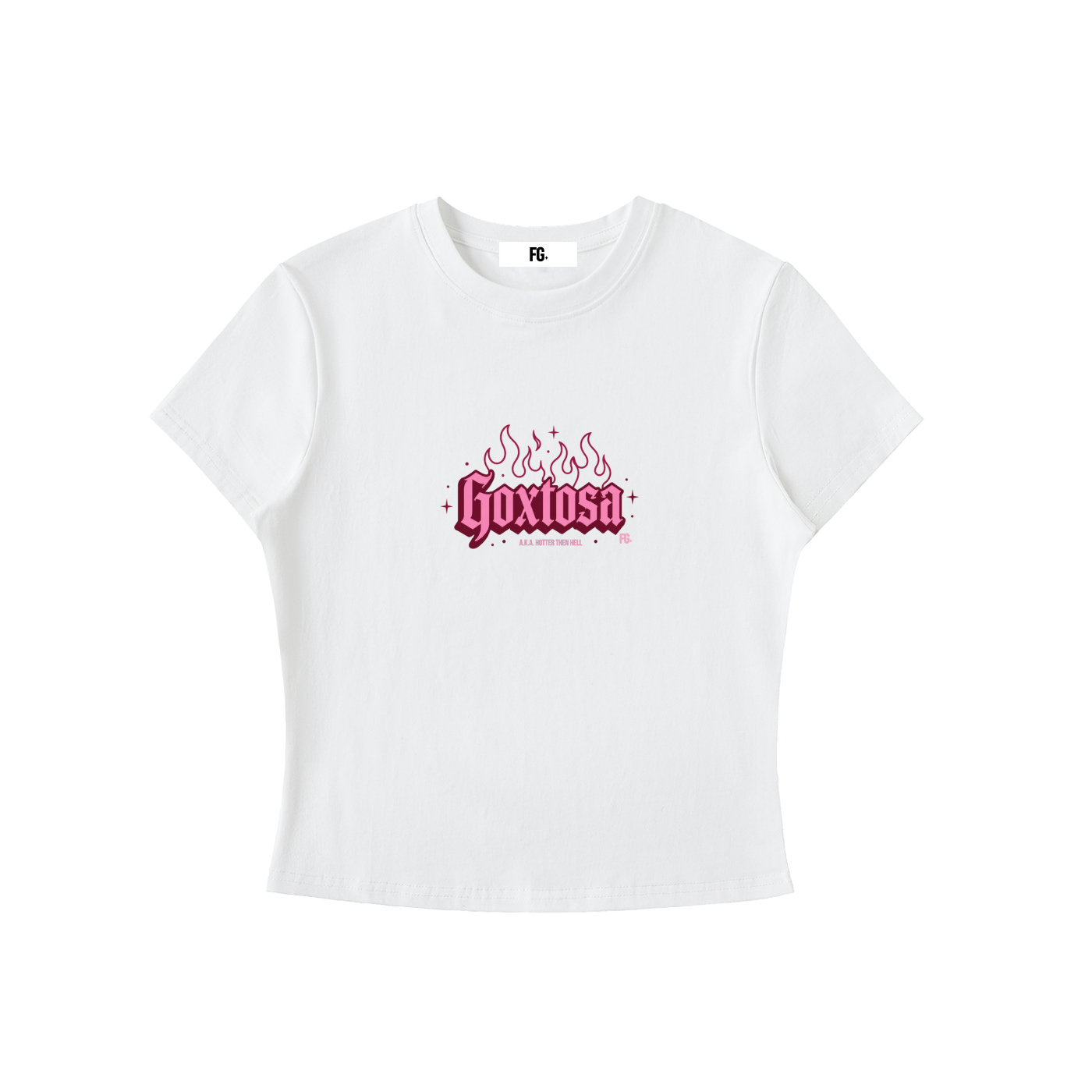 Goxtosa Bodycon Crewneck T-Shirt