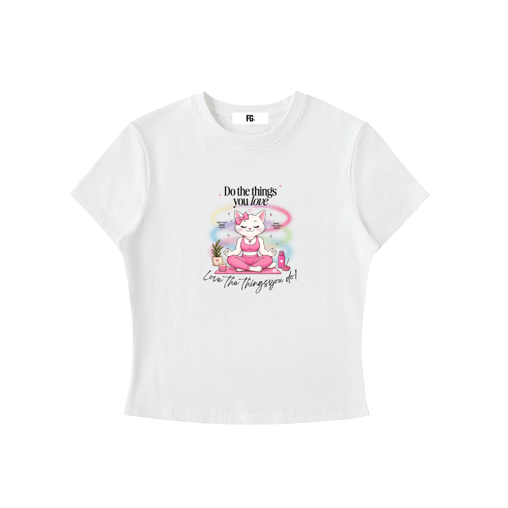 Do things you love Bodycon Crewneck T-Shirt
