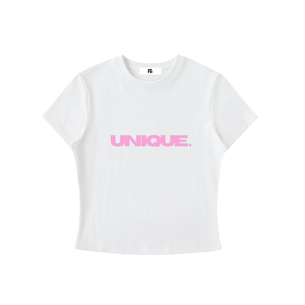 UNIQUE. Bodycon Crewneck T-Shirt